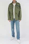 Cotton Twill Field Jacket in Soldier Olive POLO RALPH LAUREN